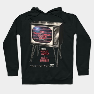 The Deadly Ernest Horror Show 80s UK Fright Night Hoodie